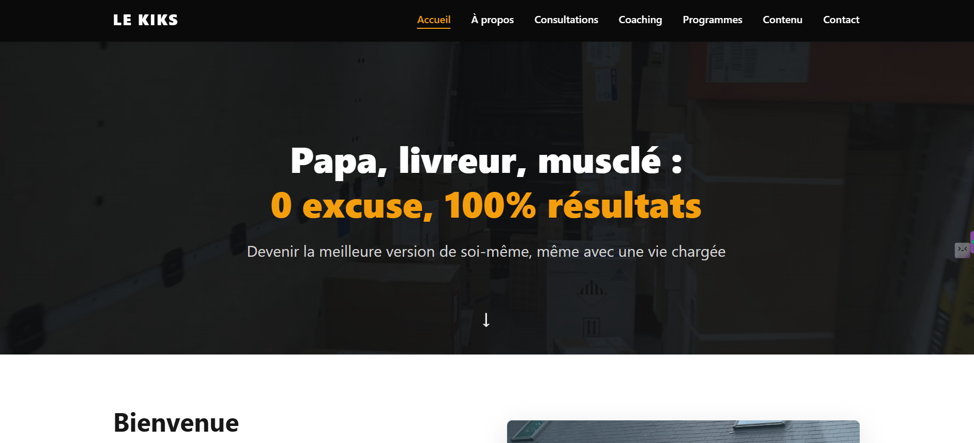 Le Kiks - Coach sportif